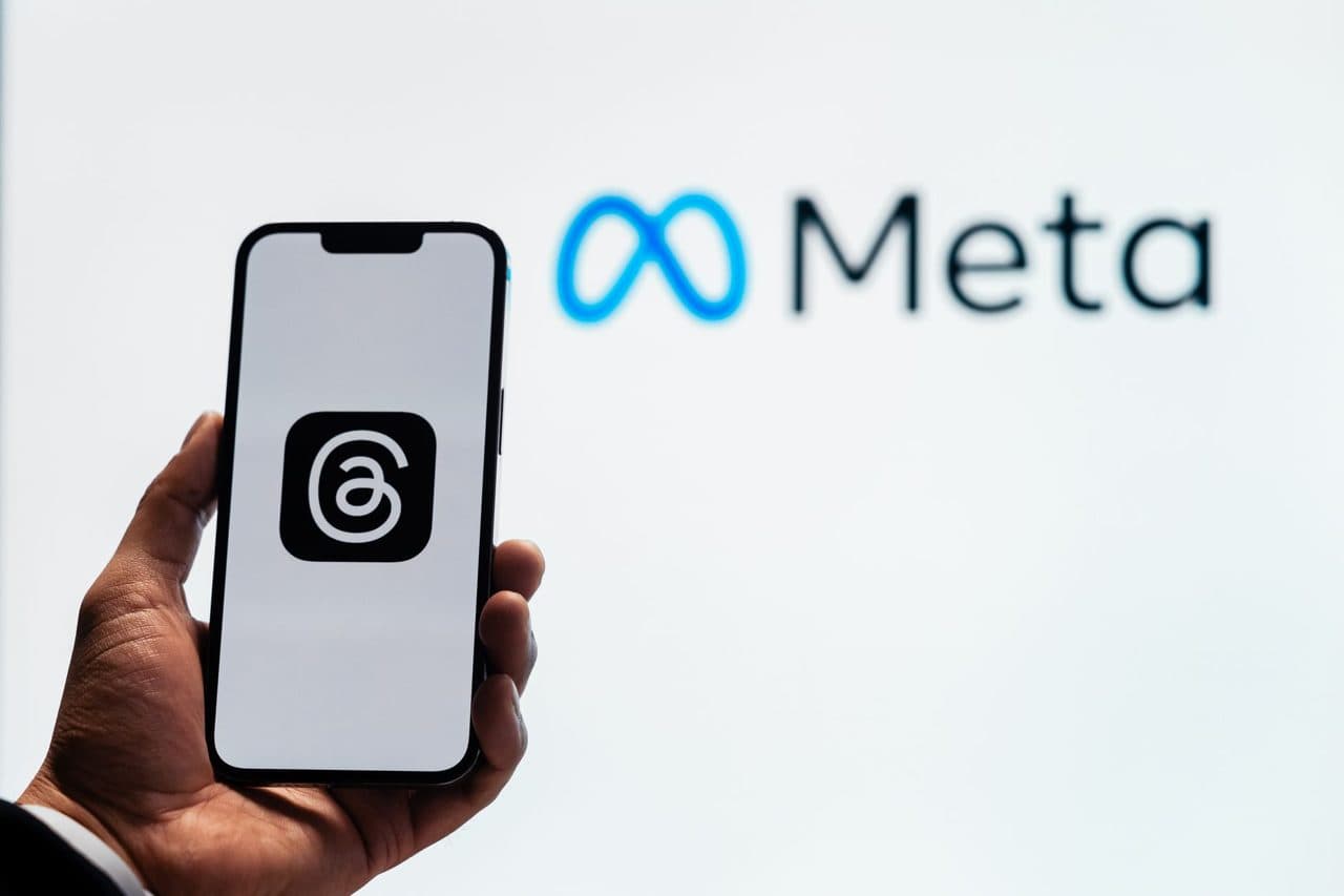 Το λογότυπο της Meta — — φωτογραφία αρχείου · Julio Lopez / Pexels License, μέσω Pexels