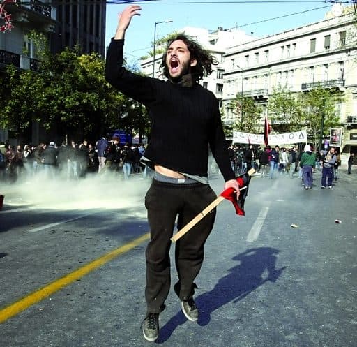 Φοιτητικό συλλαλητήριο — φωτογραφία αρχείου · Mario Tronti + ROSSO / CC BY-SA 2.0, μέσω Wikimedia Commons