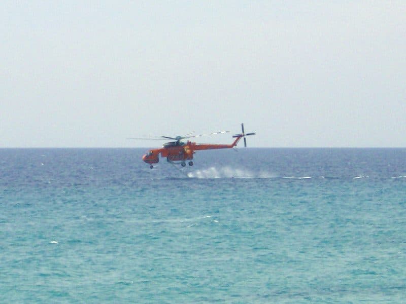 Δασική πυρκαγιά — φωτογραφία αρχείου · Geraki / CC BY-SA 3.0 gr, μέσω Wikimedia Commons