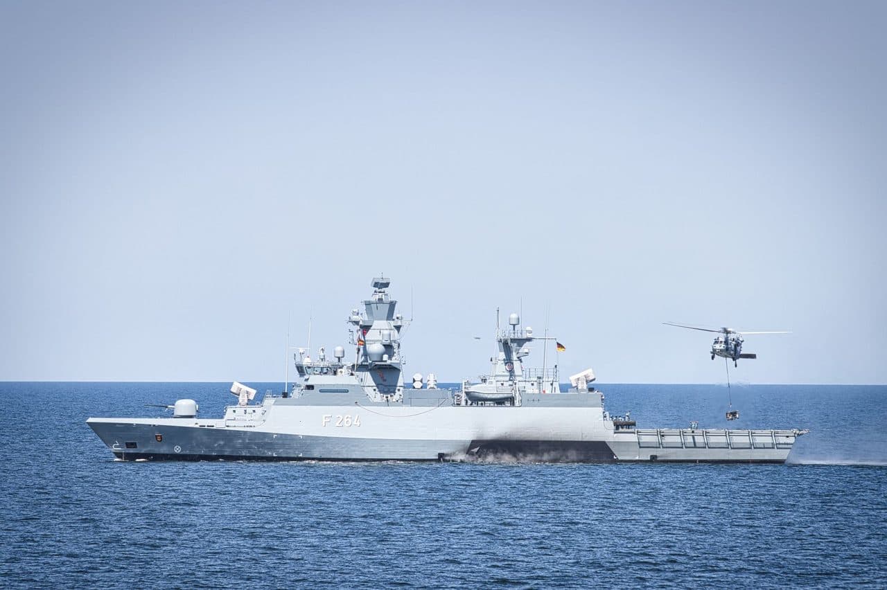 Πολεμικό πλοίο στη θάλασσα. (αρχείο) — φωτογραφία αρχείου · Germannavyphotograph / Pexels License, μέσω Pexels