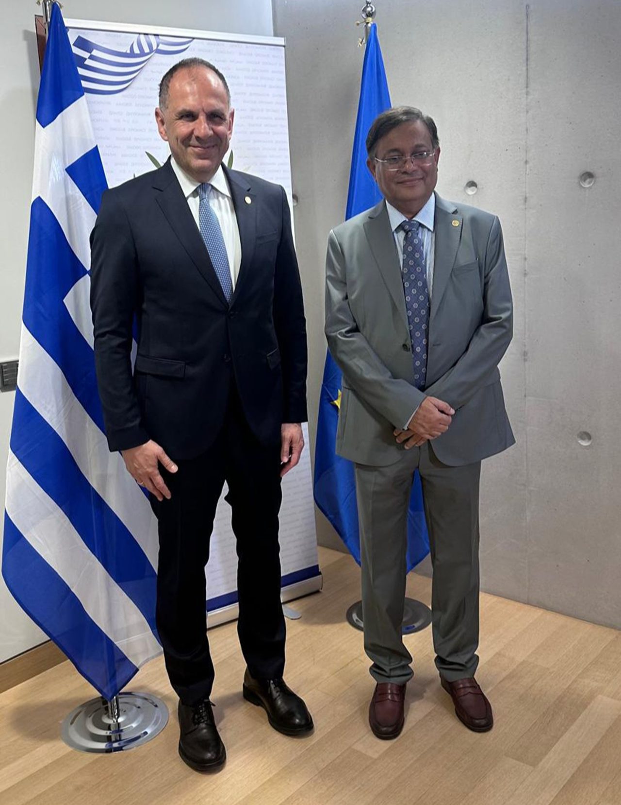 Γιώργος Γεραπετρίτης — φωτογραφία αρχείου · Press Information Department / Public domain, μέσω Wikimedia Commons